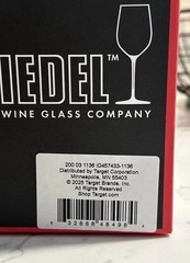 RIEDEL Vivant Stemless Wine Tumbler Set of 2 25.3oz Clear Glass Box