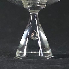 HOLMEGAARD PRINCESS CHAMPAGNE GLASS, 3 3/4″, 4 Oz, Made in Denmark, MCM