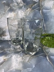 2 – Libbey Chivalry HAMMERED 4 3/4” Water Cooler Tumbler Glass Barware 8oz VTG