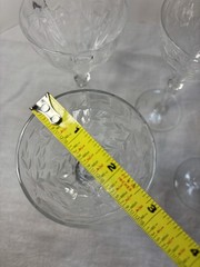 Vintage Rock Sharpe 2011-2 Liquor Cocktail Set Of 6+ – Etched Floral