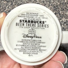 Starbucks 2oz Mug Been There Series Disney Hollywood Studios Pin Drop Collection
