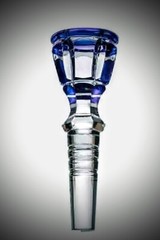 Rare WATERFORD Mixology SAPPHIRE Crystal BOTTLE STOPPER NEW MINT NIB Free Ship