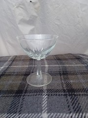 Sherbet Diamant by CRISTAL D’ARQUES-DURAND 4 1/2 Inchs Tall