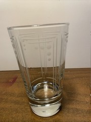 Princess House Aston Exclusive Highball Etched Glass Set Of 2