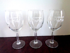Prayers From Maria Sunflower 20 oz. Wine Glass Water Goblet Children’s Cancer