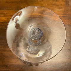 Fostoria Navarre 6 Clear Etched Glass Champagne Sherbet Glasses 5 1/2″