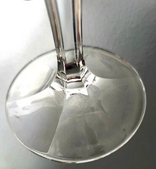 2 Waterford Crystal Marquis Omega 8.5″ Tall Wine Goblets Glasses Vintage