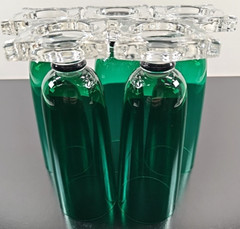 5) Seneca Green 10 Oz Slim Jim Set Vintage Highball Glasses Stemware MCM 903 Lot