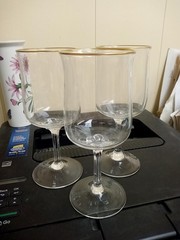 Lenox Crystal INTRIGUE 6 1/4″ Wine Goblets (Set Of 3)