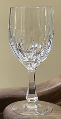 Set of 2 Josair Crystal BLANKA 7 1/8″ x 2 7/8″ Water Goblets EXCELLENT