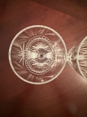 Vintage Lenox Crystal Dawn Of The Millenium Champagne Flutes Set Of 2 EUC