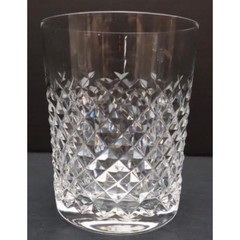 Waterford Crystal Alana Double Old Fashioned Glass Vintage Excellent Condition