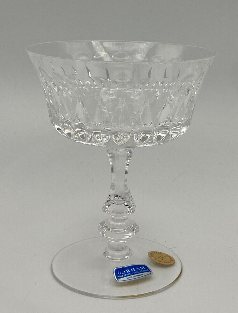 Gorham Crystal De Medici Champagne Sherbert Glass (es)