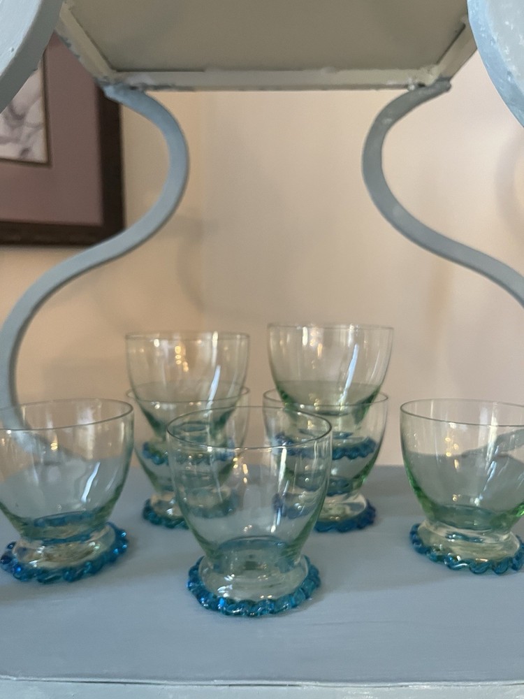 1950’s Murano Style Cordial Glasses