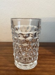 Vintage FOSTORIA American Crystal Clear Flat Iced Tea Glasses, 5.25″ – Lot of 6