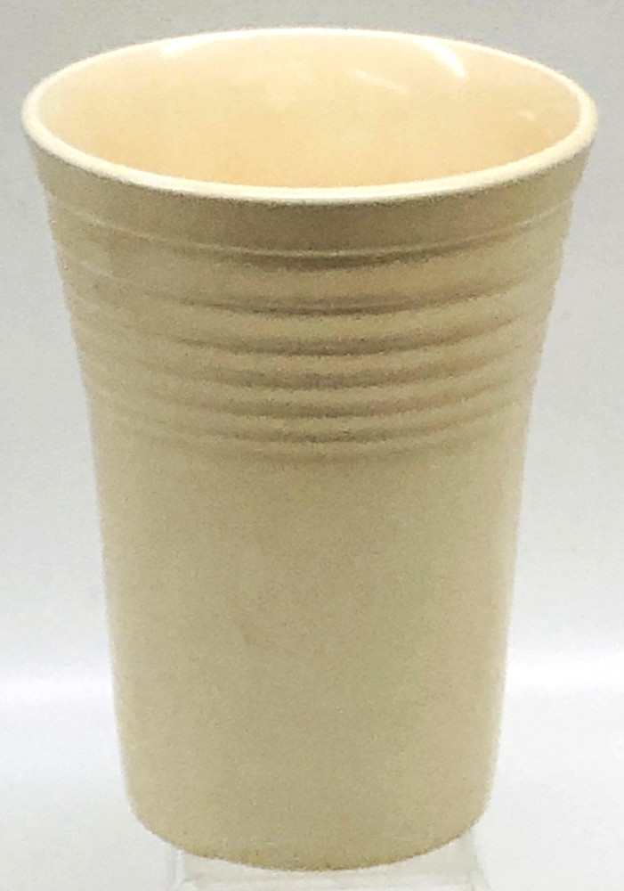 Vintage Homer Laughlin Fiesta 4 1/2″ Original Ivory Water Tumbler