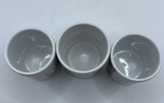 Dessapt Editions Paris France Demitasse/Espresso Shot Glasses Set of 3