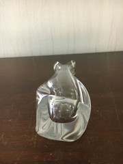 Daum Nancy Crystal Soliflore Vase Height: 17Cm