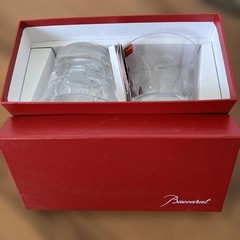 Baccarat Beluga 2 Piece Set 2010 Engraved