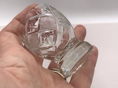 Veg Mid Century Russian Cut Crystal Cordials Set of 4