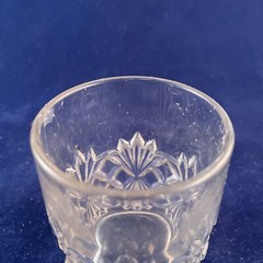 EAPG Co-operative Flint Fickle Glass Block aka Sheaf & Block Tumbler 1892