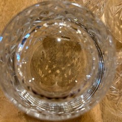 HOYA Crystal Rock Glass 4pcs set 9.5×8.5cm/3.74×3.34″ HOYA Crystal HOYA Crystal
