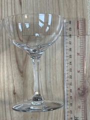 Vintage Estate Set Of 2 Champagne Glasses