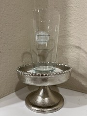 Starbucks Glear Glass GRANDE Drinking Cup with Measuring lines NEW