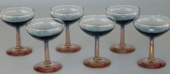 Margot Coupe Champagne Glasses House Of Margot Blair’s Set Of (6)