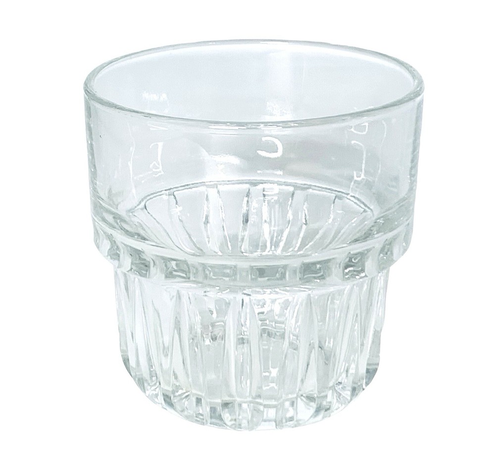 Libbey DuraTuff EVEREST 15434 Clear Arches 3 1/4″ Rocks Old Fashioned Glass NEW