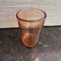 Fire and & Light Recycled Glass 12 oz Tumbler Copper 4.75″