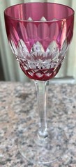 BACCARAT CRYSTAL LIQUOR COLOR GLASS COLBERT COLOR MINT