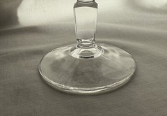 EAPG Goblet. Pattern Beaded Grape, California State by Bryce, Ripley. US Glass