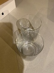 2 Lenox Tuscany Classics Cylinder Double Old Fashioned Glass, Clear 13 oz
