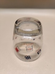 Esso Nautical Flag Double Old Fashioned Rock Glass ~ Vintage Libbey