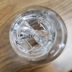 Fostoria Hand-Cut Crystal Goblet – Open Lyre Stem – 6⅜» – Crosshatch Cut Pattern