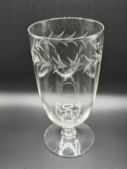 Fostoria Holly Clear Crystal Stemware Set – Mint Condition