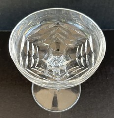 Royal Leerdamn Netherlands Crystal Champagne Coupes Glasses 4 3/4″» Set Of 6