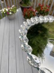 Exquisite Collection mirror vanity centerpiece