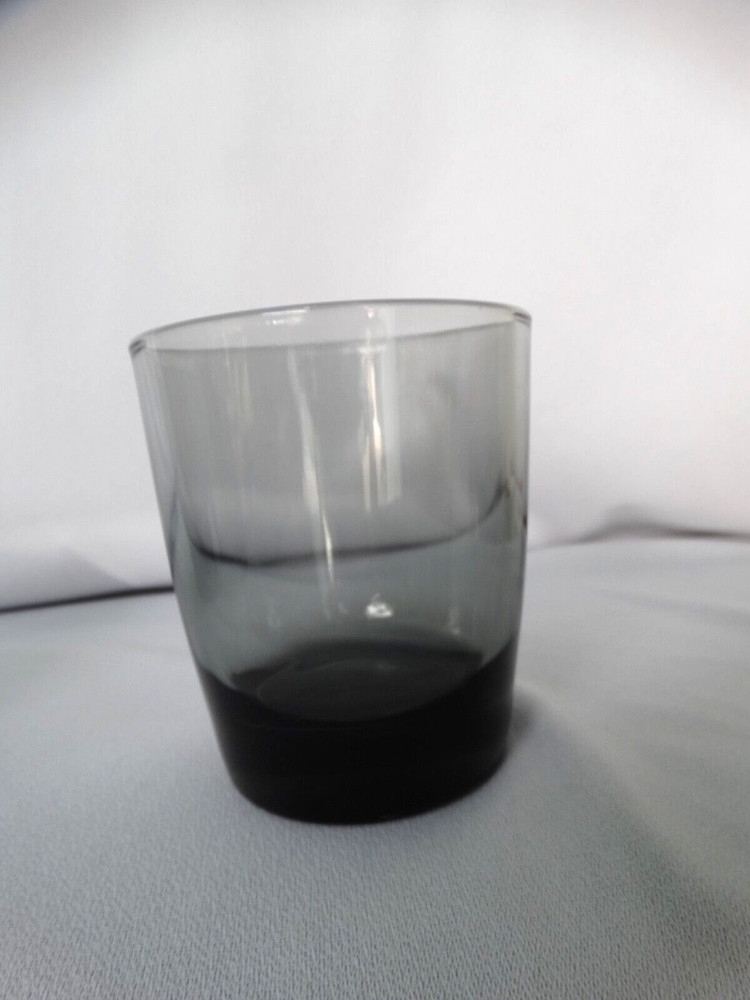 Crisa Smoked Glass 3 5/8th» Weighted Old Fashioned(s) 9.6oz Very Good Used Cond.