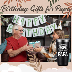 Father’s Day Gifts from Kids, 20oz Stainless Steel Tumbler, Hot Cold Insulated