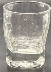 VTG ~ Set 6 Durobor Quartz Old Fashioned Whiskey Glasses Brutalist MCM 12 oz NOS