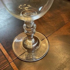 Baccarat Provence Crystal Goblet Water Wine Glass Signed France 6.5” Stemware