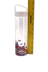 Starbucks You Are Here Collection North Carolina Glass Water Bottle 18.5oz w/Lid