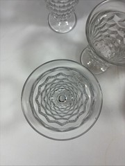 Vtg. Fostoria Footed Ice Tea Glasses #2056 Set of 6