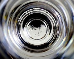 Crisa Signed Libbey Glass #CQ16 Crystal Clear 4 Piece 3 1/2″ Shot Glasses 1997-