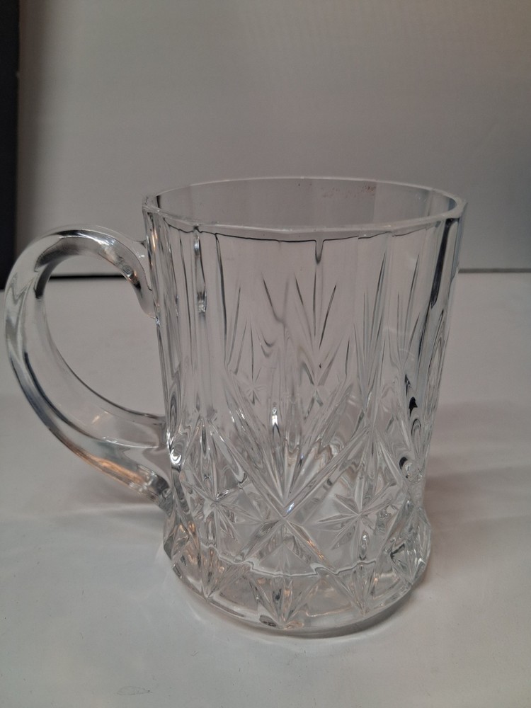CRISTAL D’ARQUES DURAND Lead Crystal Chantilly Taille Beaugency France