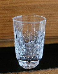 4 Iittala Finland KUUSI Fir Tree Cordial Shot Glasses- Jorma Vennola Pine Spruce