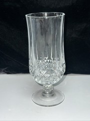 Cristal D’Arques Durand Longchamp 7” Footed Iced Tea Tumbler FREE SHIPPING