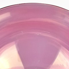 West Virginia Glass Specialty Rose Lustre 4″ Low Sherbet Glass Vintage